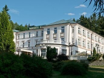 Aufenthalt mit Halbpension und Gesundheitsprogramm im Parkhotel in Marienbad - 8 Tage