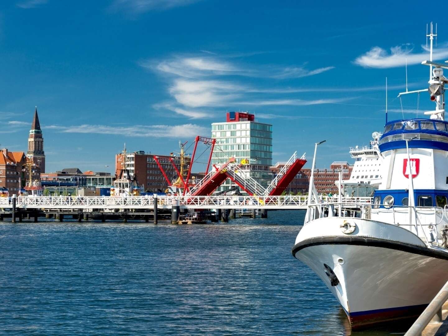 Verlängertes Stadtgeflüster am Meer in Kiel