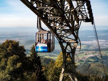 Per Zug nach Freiburg und dann rauf ins Glück!