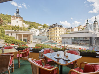 Kurzurlaub mit Frühstück im Hotel Romance in Karlsbad - 7 Tage    