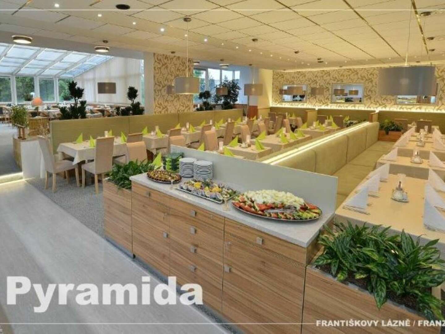 Kururlaub im Hotel Pyramida in Franzesbad -  8 Tage