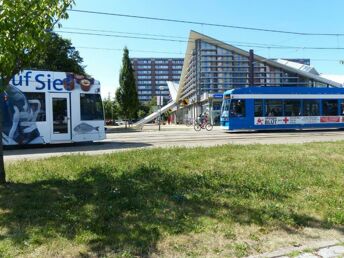 Erholungspause an der Ostsee in Rostock