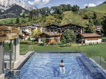 Auszeit vom Alltag im adults only Hotel mit Rooftop Infinity Pool in Maria Alm | 7 Nächte