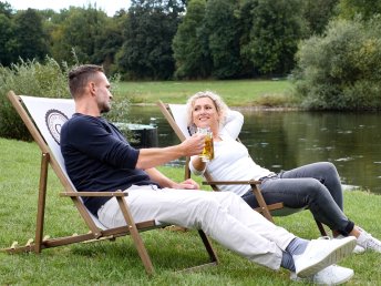 Ein Wochenende ohne helau und alaaf direkt am Wasser im Weserbergland