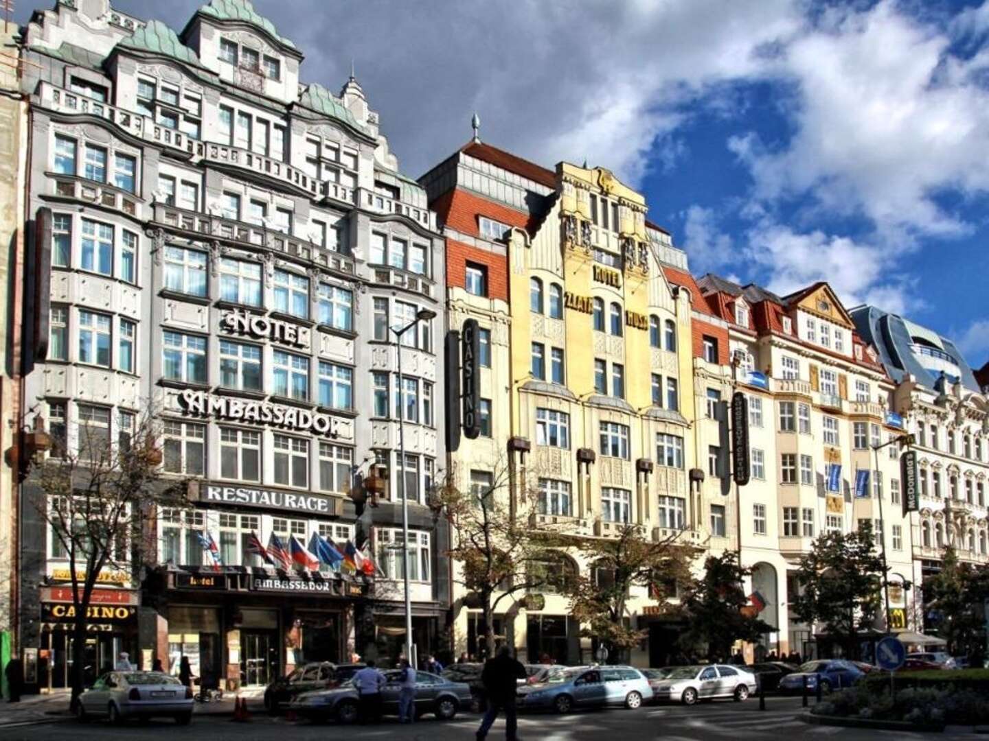 3 Nächte im Hotel  Ambassador Zlata Husa in Prag mit Frühstück 