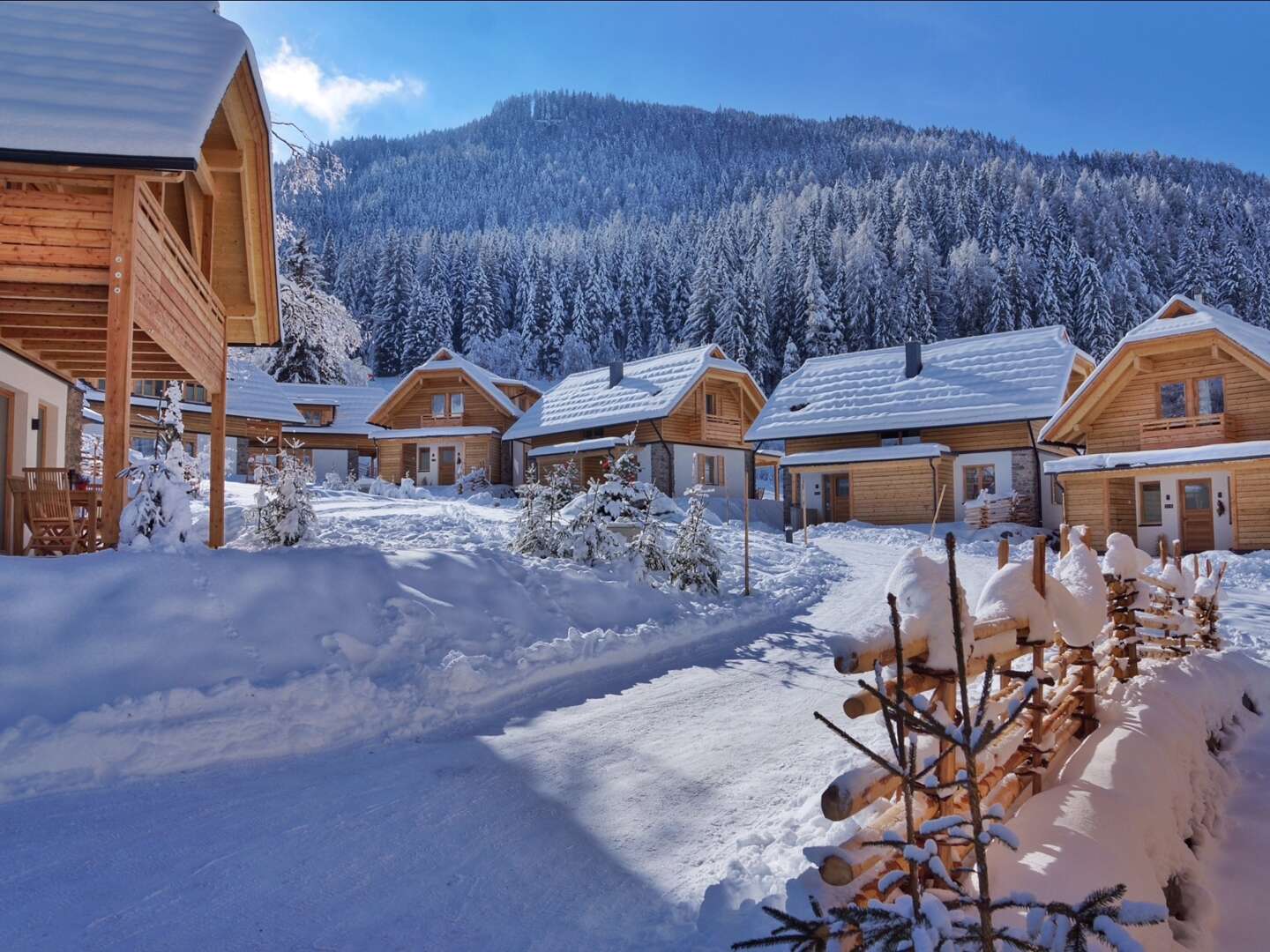 Romantischer Herbsturlaub im luxuriösen Chalet: Zeit für Zweisamkeit / 3 Nächte