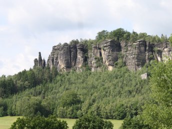 4 Winterwander-Tage auf der Burg Hohnstein in der Nähe von Dresden